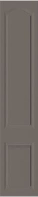 Cathedral Arch Super Matt Dust Grey Bedroom Doors