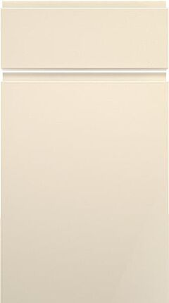 Lucente High Gloss Cream Kitchen Doors