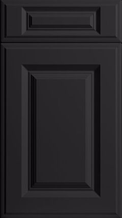 Parrett Matt Black Kitchen Doors