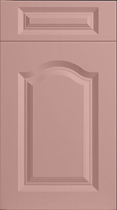 Cathedral Arch Matt Dusky Pink Kitchen Doors