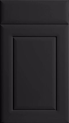 Arun Matt Black Kitchen Doors