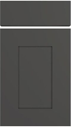 Milan Super Matt Graphite Kitchen Doors