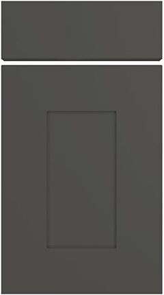 Boston Super Matt Graphite Kitchen Doors