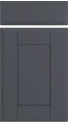 Auckland Super Matt Indigo Blue Kitchen Doors