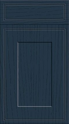 Thames Woodgrain Matt Indigo Blue Kitchen Doors